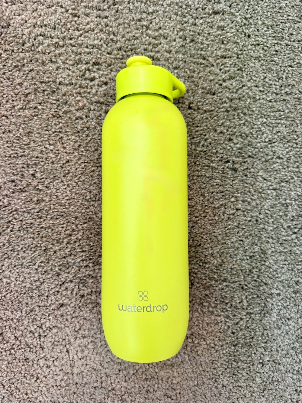 Waterdrop Yellow/Green 800ml Water Bottle